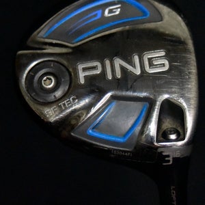 PING G 3-WOOD LOFT: 16 FLEX: REGULAR LENGTH:43 IN RIGHT HANDED NEW GRIP