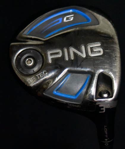 PING G 3-WOOD LOFT: 16 FLEX: REGULAR LENGTH:43 IN RIGHT HANDED NEW GRIP