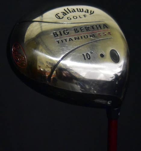 CALLAWAY BIG BERTHA DRIVER LOFT: 10 FLEX: REGULAR LENGTH: 45 IN RIGHT HANDED