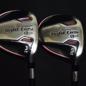 ADAMS TIGHT LIES WOOD SET 3 5 FLEX: STIFF LENGTH: 42.5 IN RH NW GRIPS