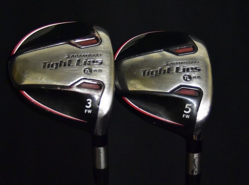 ADAMS TIGHT LIES WOOD SET 3 5 FLEX: STIFF LENGTH: 42.5 IN RH NW GRIPS