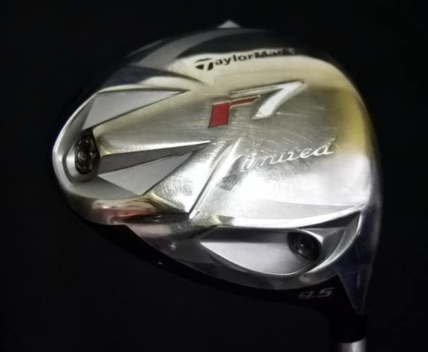 TAYLORMADE R7 DRIVER LIMITED LOFT: 9.5 FLEX: STIFF LENGTH: 45 IN RIGHT HANDED
