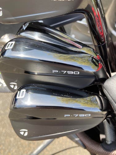 Men's 2025 TaylorMade P790 Right Handed Iron Set Stiff Flex Steel Shaft (New)