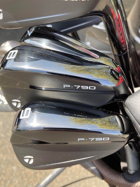 Men's 2025 TaylorMade P790 Right Handed Iron Set Stiff Flex Steel Shaft (New)