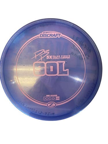 Used SEE PICTURE Other Golf Disc 11706-S000359853