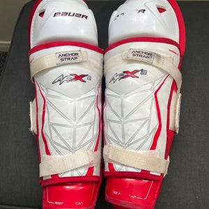 Senior Bauer Vapor APX2 15" Shin Pads  (Used)