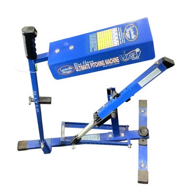 Used Louisville Slugger BLUE FLAME ULTIMATE PITCHING MACHINE BB/SB Pitching Machine 11479-S000401513