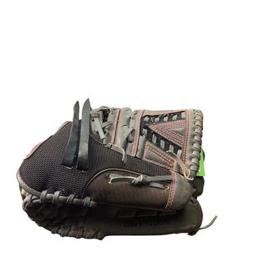 Used Franklin FASTPITCH PRO RH Throw Fastpitch Gloves Black 11" 11479-S000401511