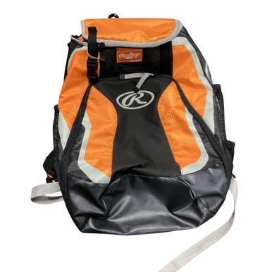 Used Rawlings BACKPACK BB/SB Player Backpack Orange 11479-S000401495
