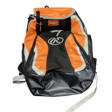 Used Rawlings BACKPACK BB/SB Player Backpack Orange 11479-S000401495