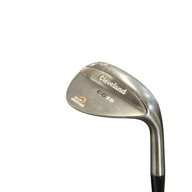 Used Cleveland CG15 ZIP GROOVE Golf Wedge Mens RH 52 Degree 11479-S000401472