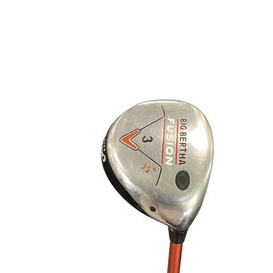 Used Callaway BIG BERTHA FUSION Mens Fairway Wood RH 3 Wood 11479-S000401456