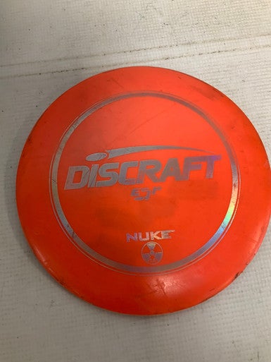 Used Discraft NUKE ESP Disc Golf Driver Red 170g 11823-S000033606