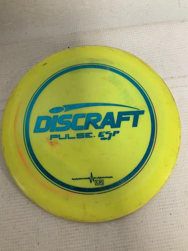 Used Discraft PULSE ESP Disc Golf Driver Orange 176g 11823-S000033605