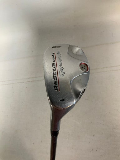 Used Taylormade RESCUE DUAL Mens Hybrid Club LH 4 Hybrid 11823-S000033585