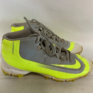 Used Nike Jr FB Cleats Grey Junior 05.5 11823-S000033569
