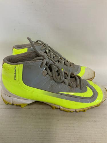 Used Nike Jr FB Cleats Grey Junior 05.5 11823-S000033569