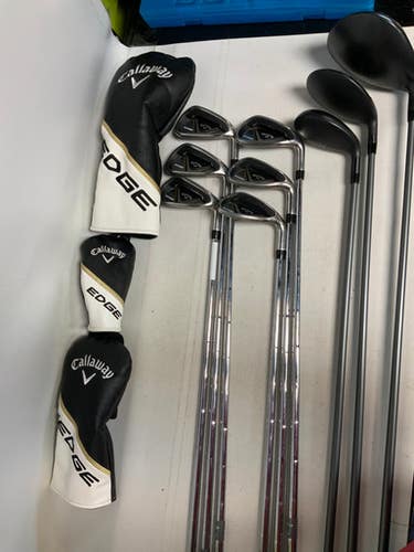 Used Callaway EDGE SET Mens Complete Set RH 9 Piece 11823-S000033555