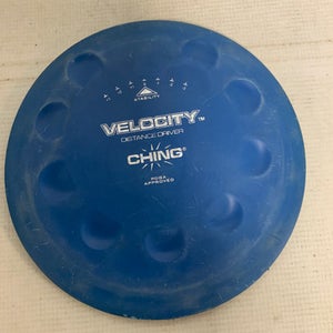 Used CHING VELOCITY Disc Golf Driver Royal Blue 175g 11823-S000033519
