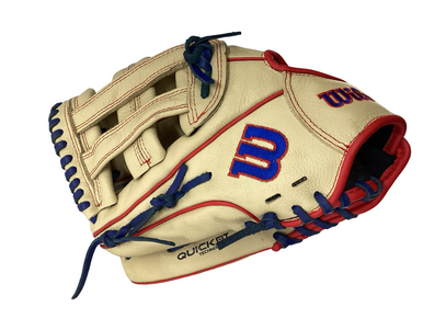 Used Wilson A500 BB/SB Glove LH Throw Tan 12" 11613-S000166128
