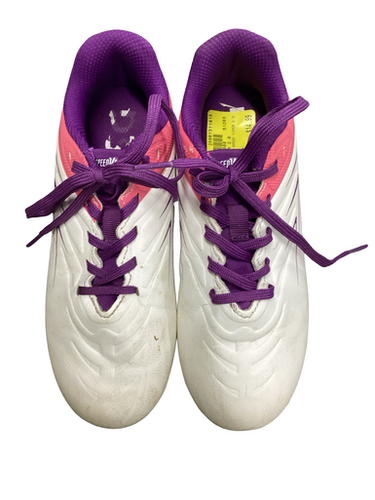 Used DSG SPEED VIPER 2.0 Soccer Cleats White And Pink Junior 01 11613-S000166044