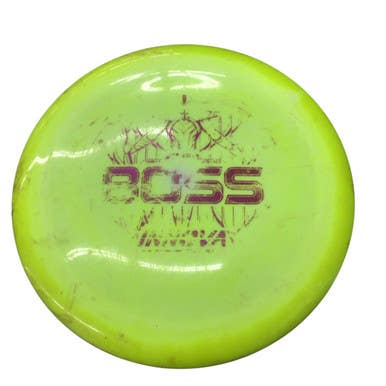 Used Innova HALO STAR BOSS Disc Golf Driver Yellow 11760-S000080509