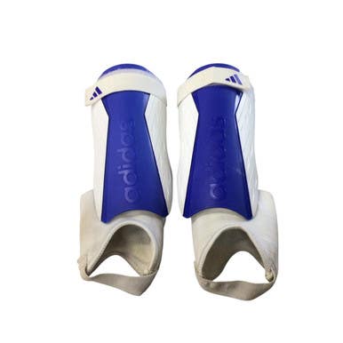 Used Adidas Soccer Shin Guards Youth Royal Blue MD 11760-S000080481