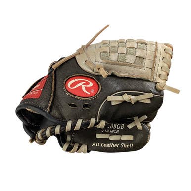 Used Rawlings BASEBALL GLOVE BB/SB Glove RH Throw Grey 9 1/2" 11760-S000080461