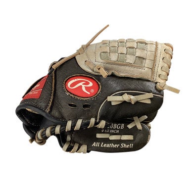 Used Rawlings BASEBALL GLOVE BB/SB Glove RH Throw Grey 9 1/2" 11760-S000080461