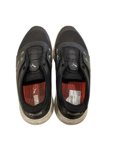 Used Puma Mens Golf Shoes Black Senior 12 11884-S000050977