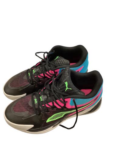 Used Puma Basketball Shoes M Black Senior 12 11884-S000050960