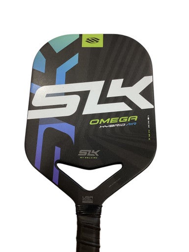 Used Selkirk OMEGA HYBRID AIR Pickleball Racquet Black 11884-S000050927