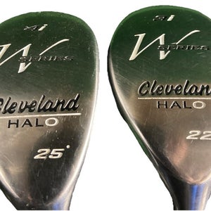 Cleveland HALO Hybrid Set 3H 22* And 4H/25* RH Ladies Graphite New Grips