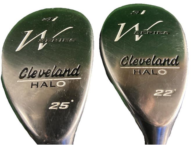 Cleveland HALO Hybrid Set 3H 22* And 4H/25* RH Ladies Graphite New Grips