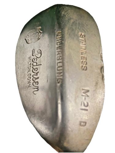 Pederson Golf Wilton Conn Underslung D M-21 Stainless Sand Wedge Coated Steel RH