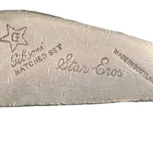 Gibson's Star Eros Made In Scotland Matched Set Rustless 2 Iron Dot Face RH