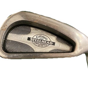 Callaway X-14 Steelhead Pro Series 4 Iron Rifle Stiff Steel 38.5" RH New Grip