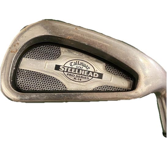 Callaway X-14 Steelhead Pro Series 4 Iron Rifle Stiff Steel 38.5" RH New Grip