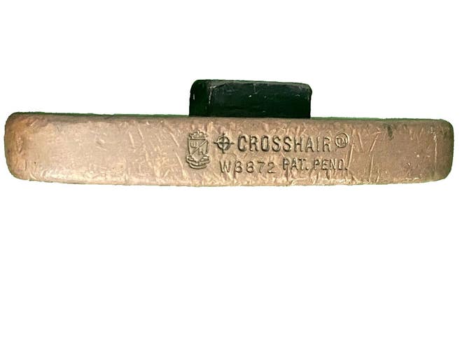 Walter Hagen W8872 Crosshair Putter RH 34.25" Steel Good Original Vintage Grip