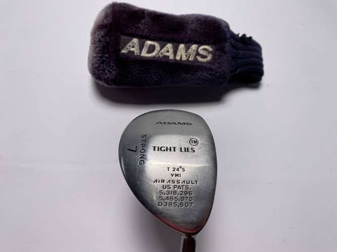 Adams Tight Lies 1998 7 Fairway Wood 24* Regular Graphite Mens RH HC