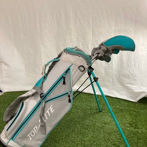 Top Flite Junior Clubs (Full Set) Right Handed 7 Pieces (Used)