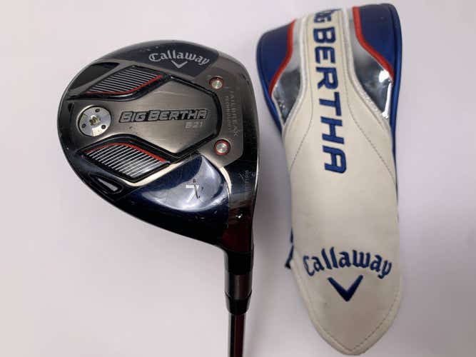 Callaway Big Bertha B21 7 Fairway Wood 21* RCH 55 55g Senior Graphite Mens RH HC