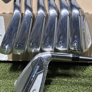 NEW Callaway Paradym AI Smoke Iron Set 5-PW, AW Graphite Cypher Seventy Stiff RH