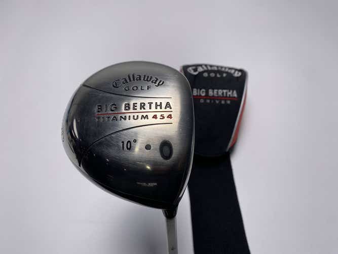 Callaway Big Bertha Titanium 454 Driver 10*  ProLaunch Blue Regular RH HC