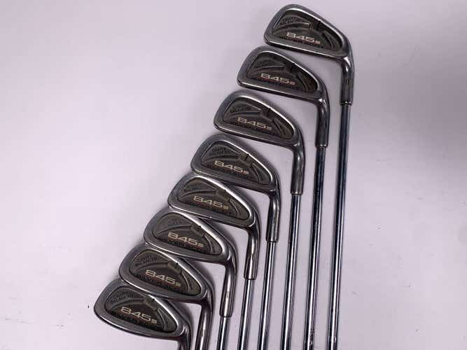 Tommy Armour 845 S Silver Scot Iron Set 3-PW Tour Step Stiff Steel Mens RH