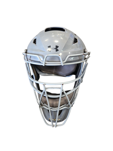 Used Under Armour CATCHERS HELMET Catchers Helmet w/Mask Grey LG 11850-S000021271