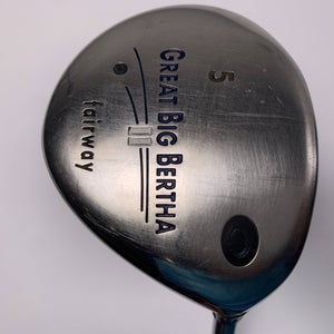Callaway Great Big Bertha II 5 Fairway Wood 18* GBB System 60 Regular Mens RH