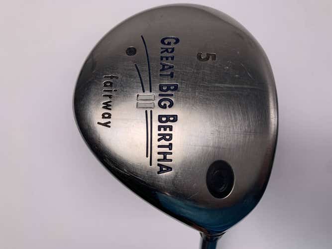 Callaway Great Big Bertha II 5 Fairway Wood 18* GBB System 60 Regular Mens RH