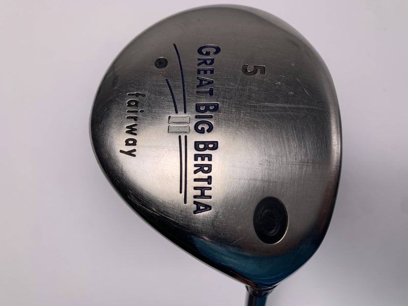 Callaway Great Big Bertha II 5 Fairway Wood 18* GBB System 60 Regular Mens RH
