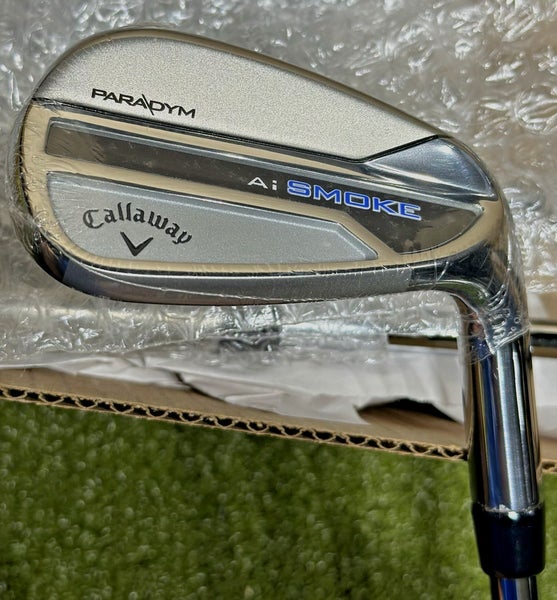 NEW Callaway Paradym AI Smoke Iron Set 5-PW, AW Steel Elevate MPH 95 Stiff RH